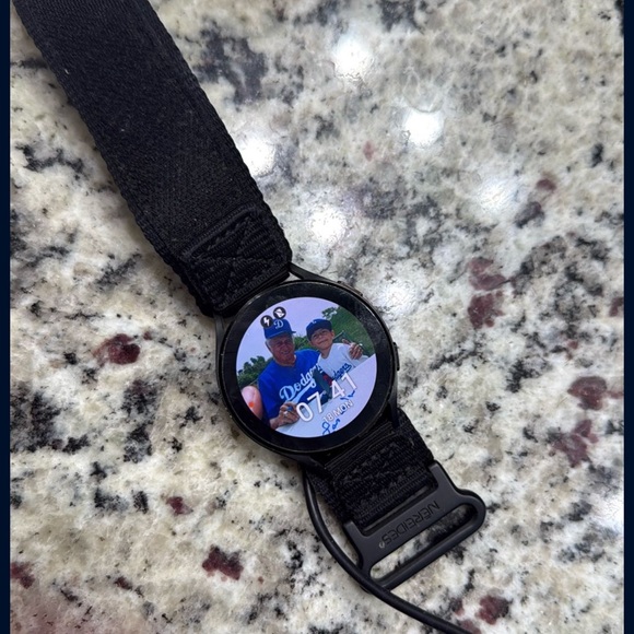 Black Wearable Smartwatch